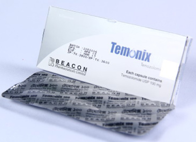 替莫唑胺（蒂清）Temonix 1000mg*6胶囊