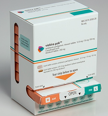 Viekira四联复方片 VIEKIRA PAK是什么药，有什么效果？